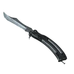 Butterfly Knife Damascus Steel