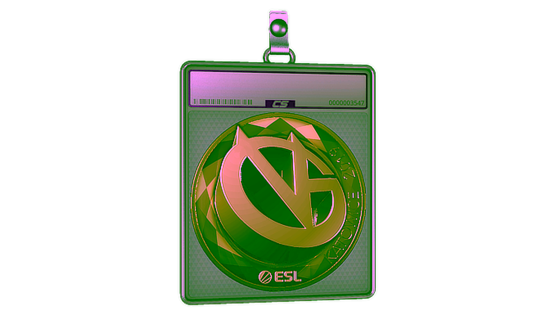 Affichage pour Sticker Slab | ViCi Gaming (Gold) | Katowice 2019