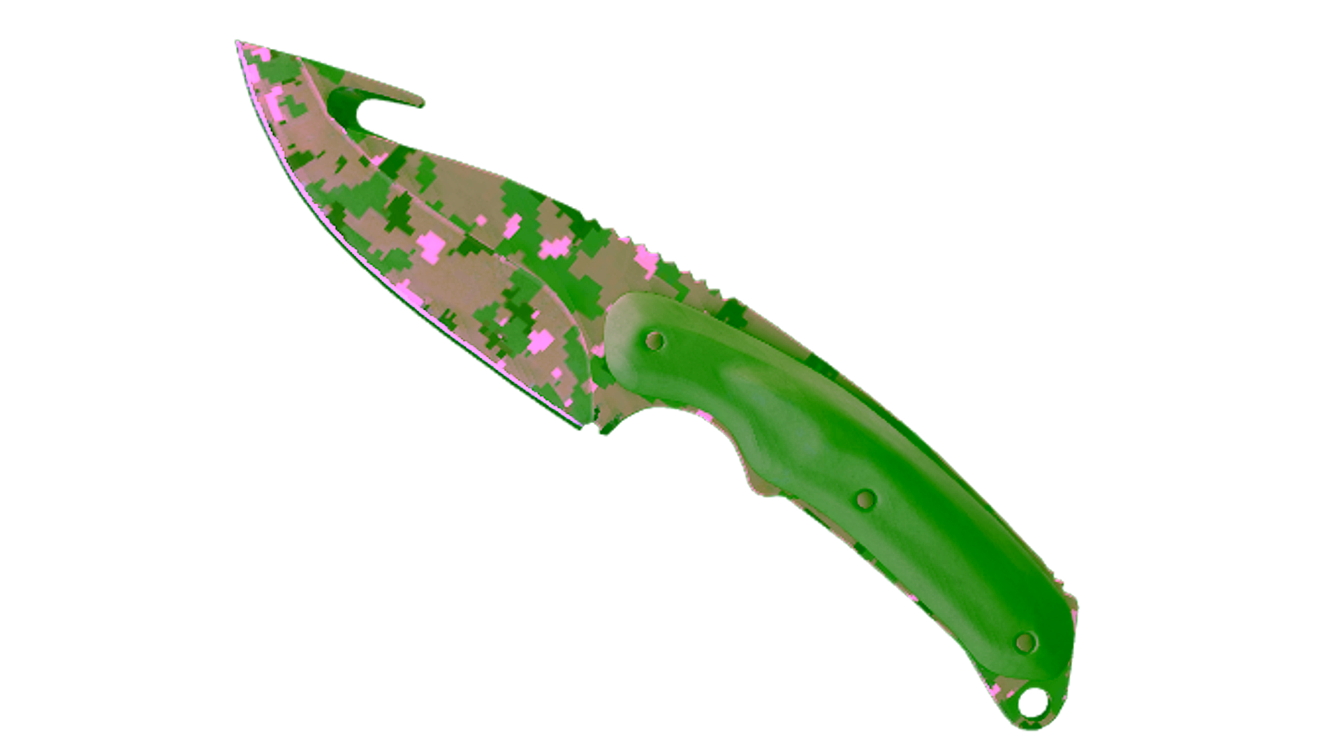 Display for ★ StatTrak™ Gut Knife | Forest DDPAT (Factory New)