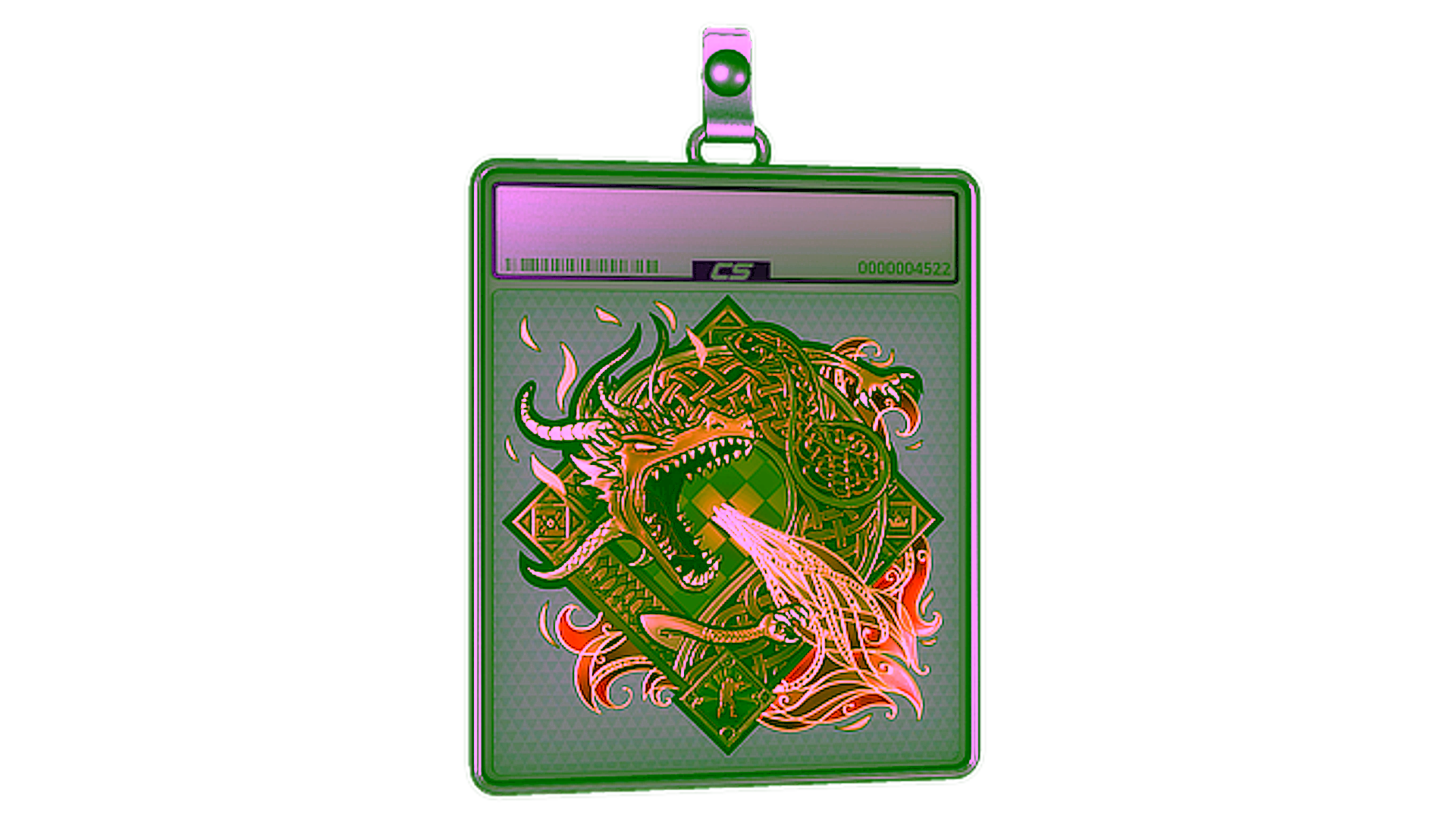 Дисплей для Sticker Slab | Dragon Lore (Foil)