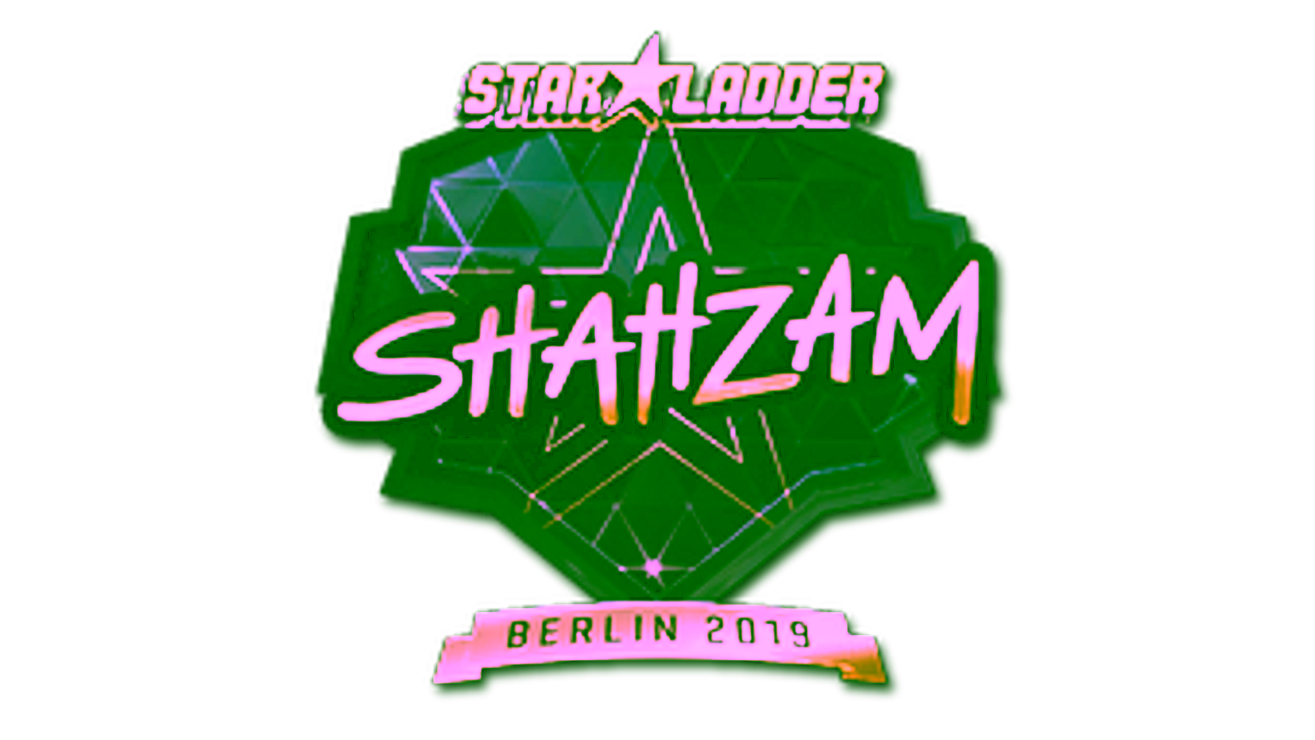 Visar för Sticker | ShahZaM (Gold) | Berlin 2019