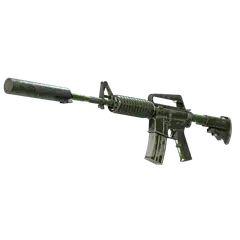 M4A1-S | Moss Quartz (Battle-Scarred)