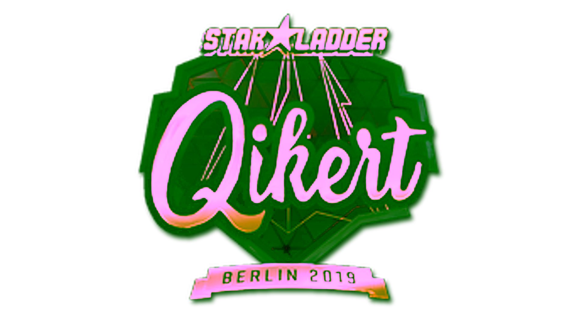 Display for Sticker | qikert (Gold) | Berlin 2019