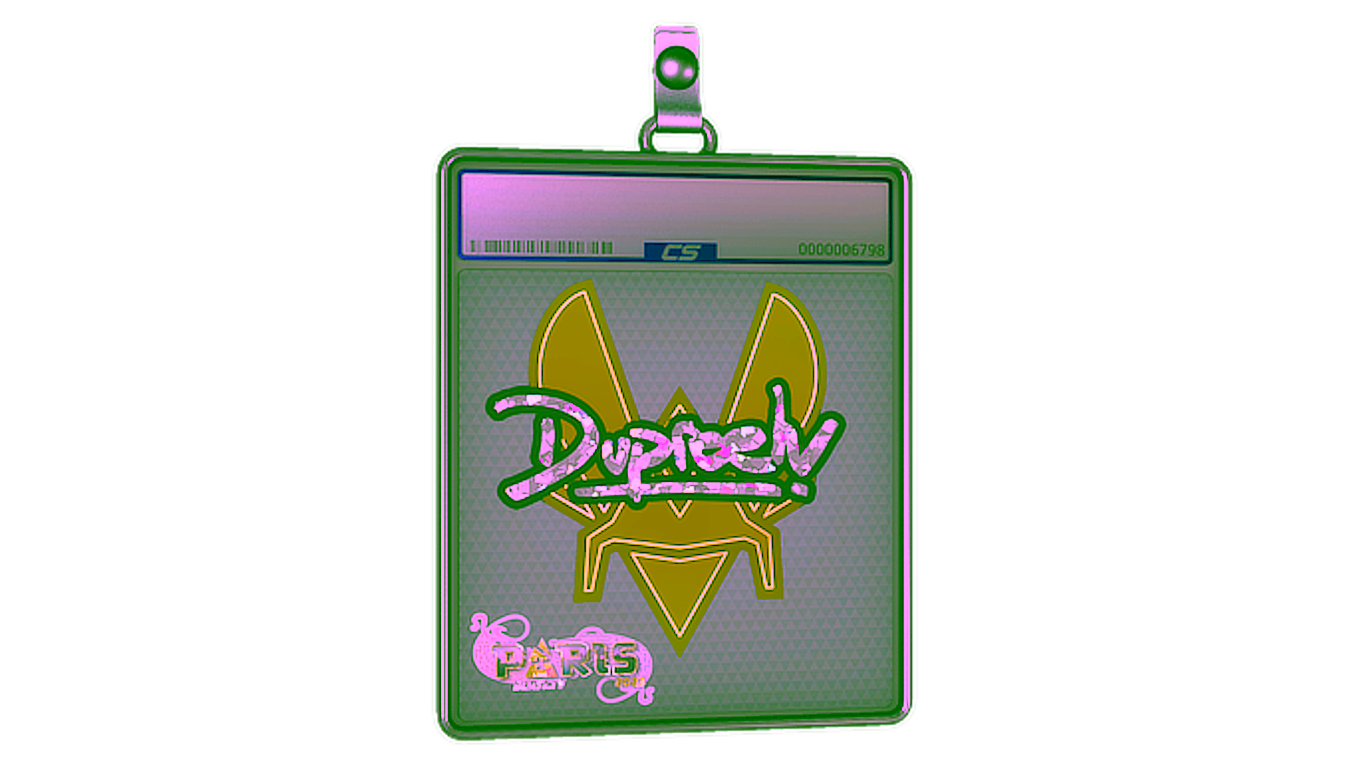 Display for Sticker Slab | dupreeh (Glitter) | Paris 2023