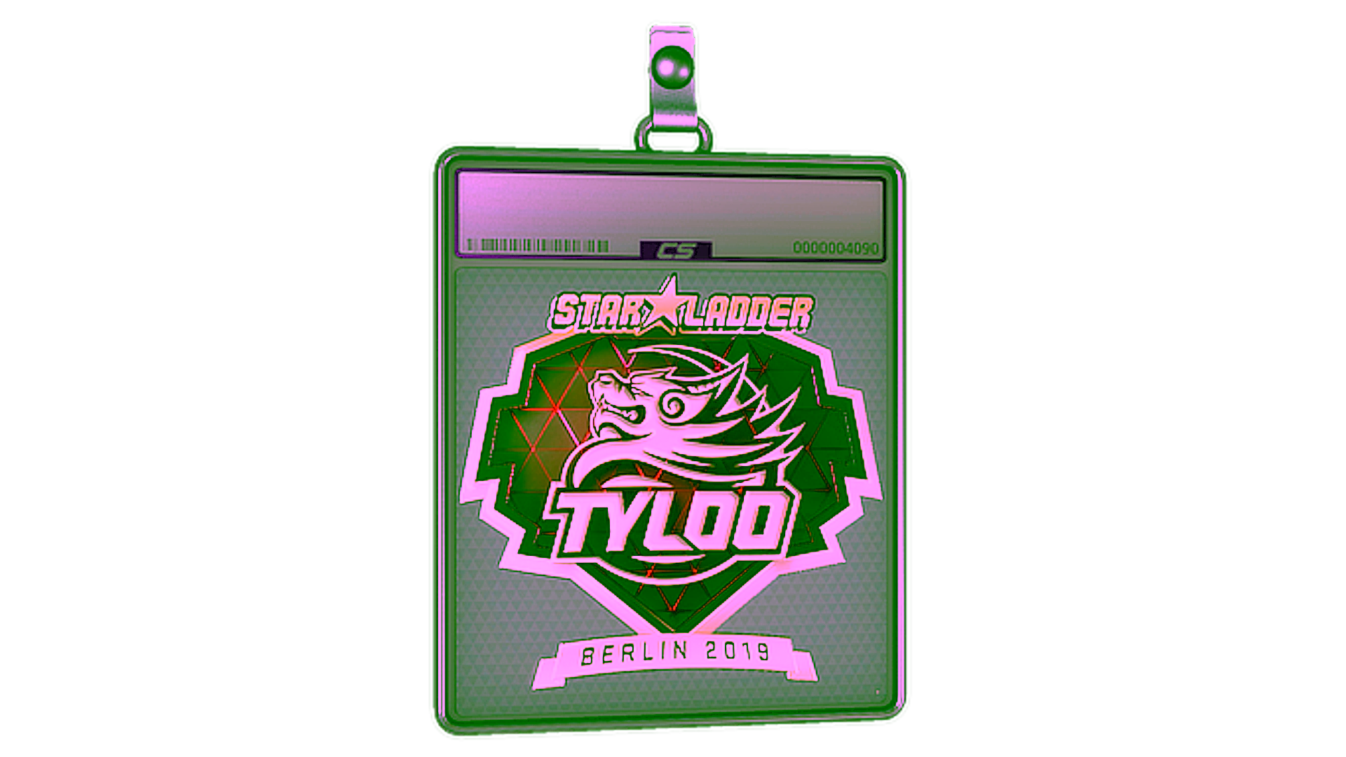 عرض لـ Sticker Slab | Tyloo (Gold) | Berlin 2019
