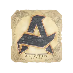 Sticker Aurora Austin 2025