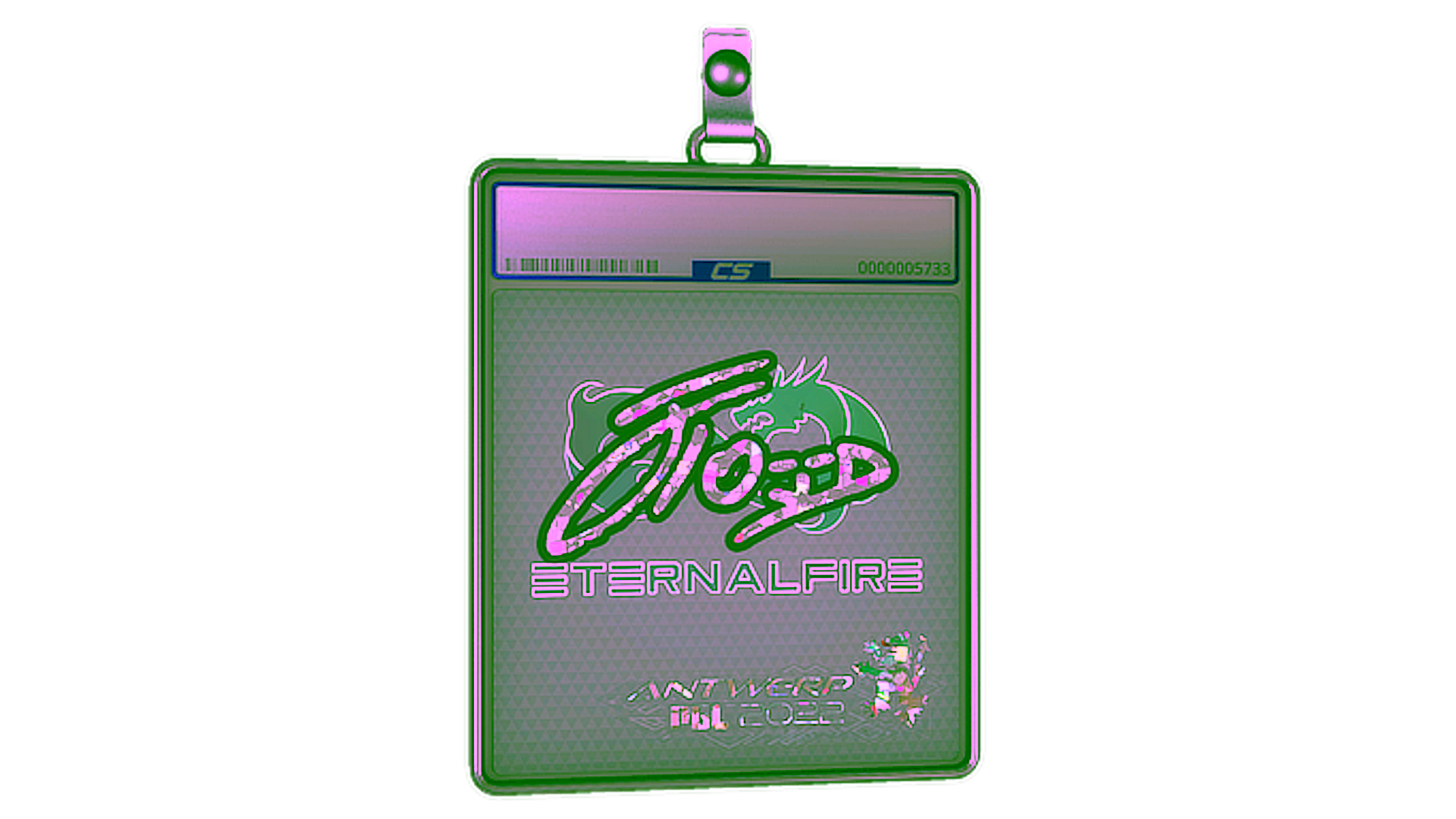 Display for Sticker Slab | xfl0ud (Glitter) | Antwerp 2022