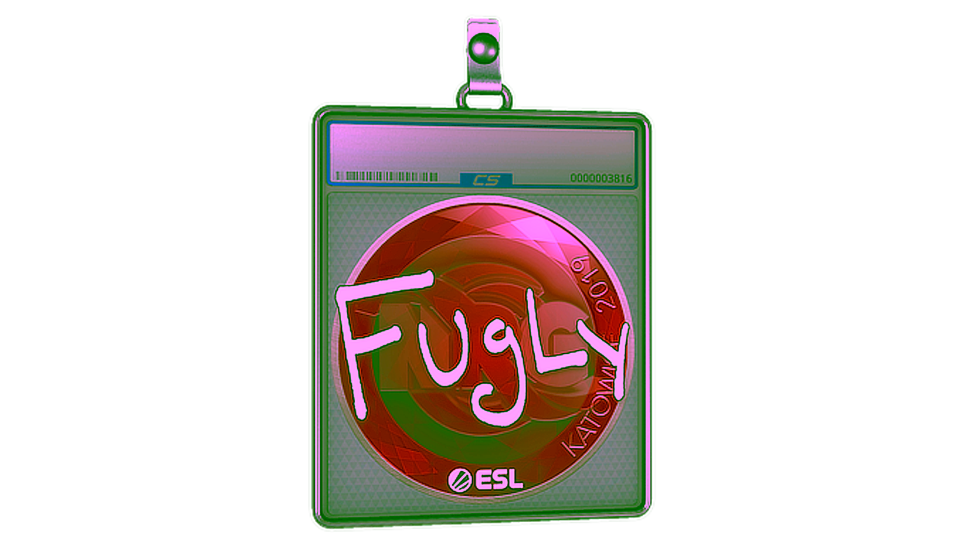 Display for Sticker Slab | FugLy | Katowice 2019