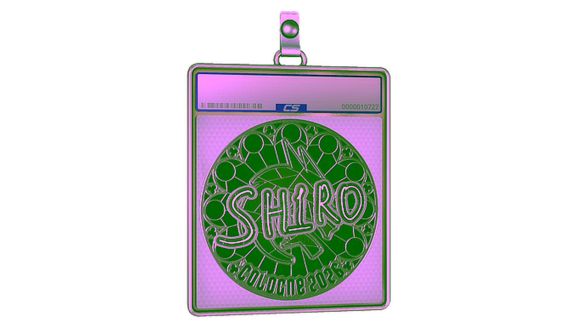 Display for Sticker Slab | sh1ro (Foil) | Cologne 2026