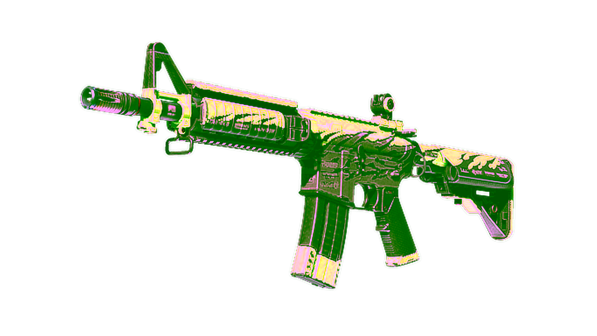 Display for Souvenir M4A4 | Full Throttle (Well-Worn)