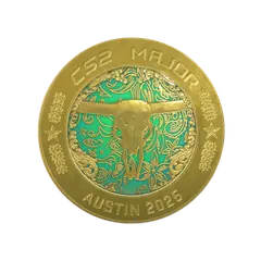 Austin 2025 Gold Coin