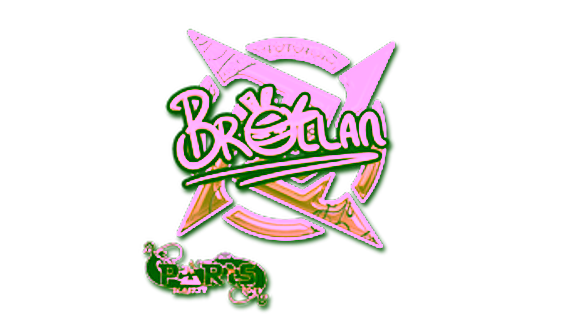 Rodyti Sticker | Brollan (Gold) | Paris 2023