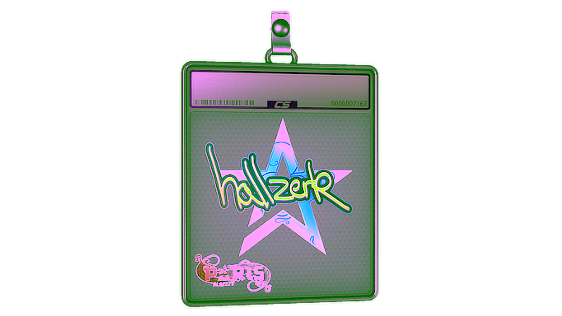 عرض لـ Sticker Slab | hallzerk (Holo) | Paris 2023