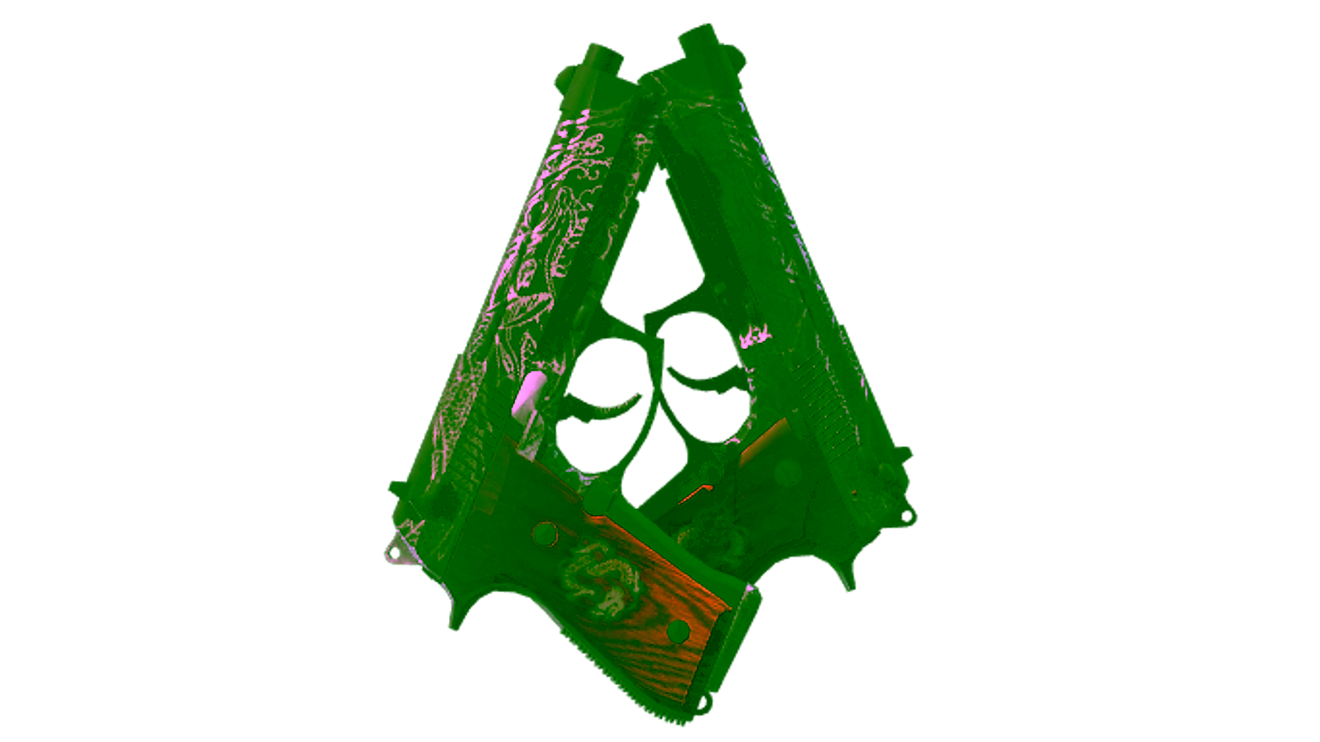 Display for Dual Berettas | Dualing Dragons (Field-Tested)