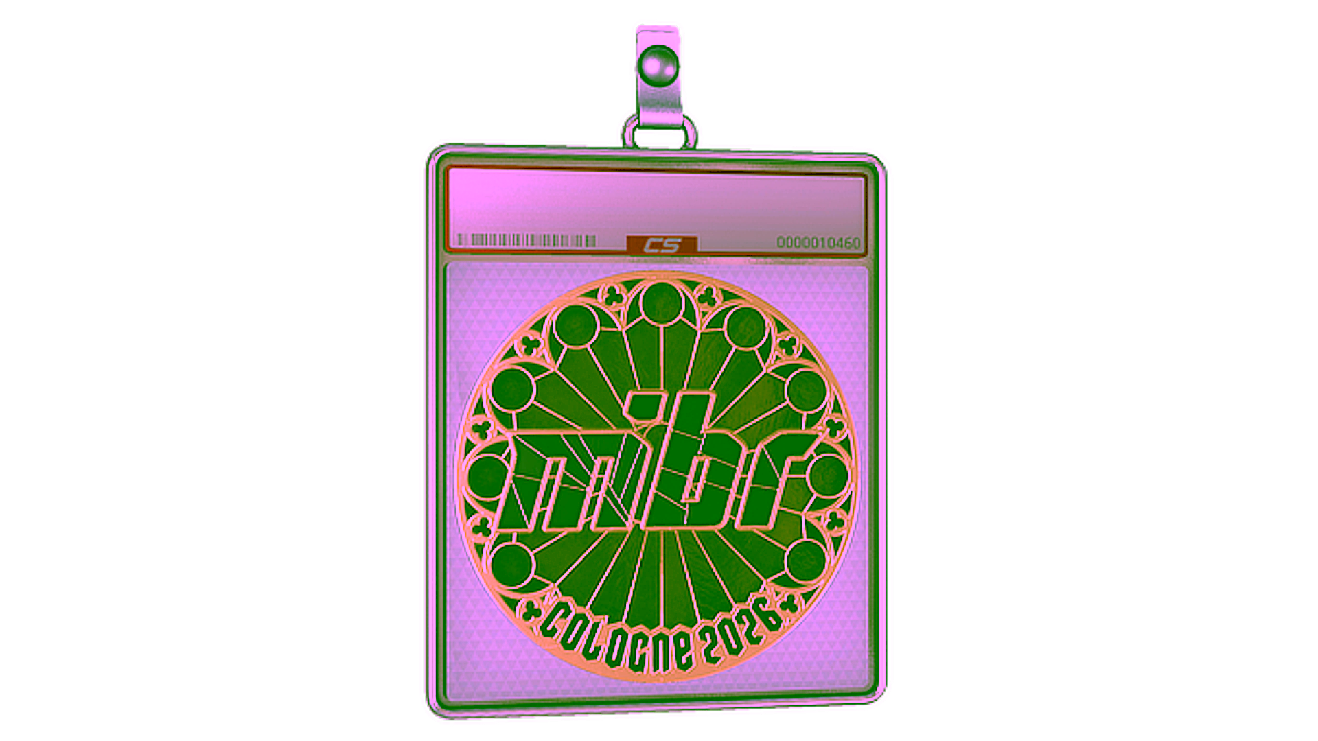 Display for Sticker Slab | MIBR (Gold) | Cologne 2026