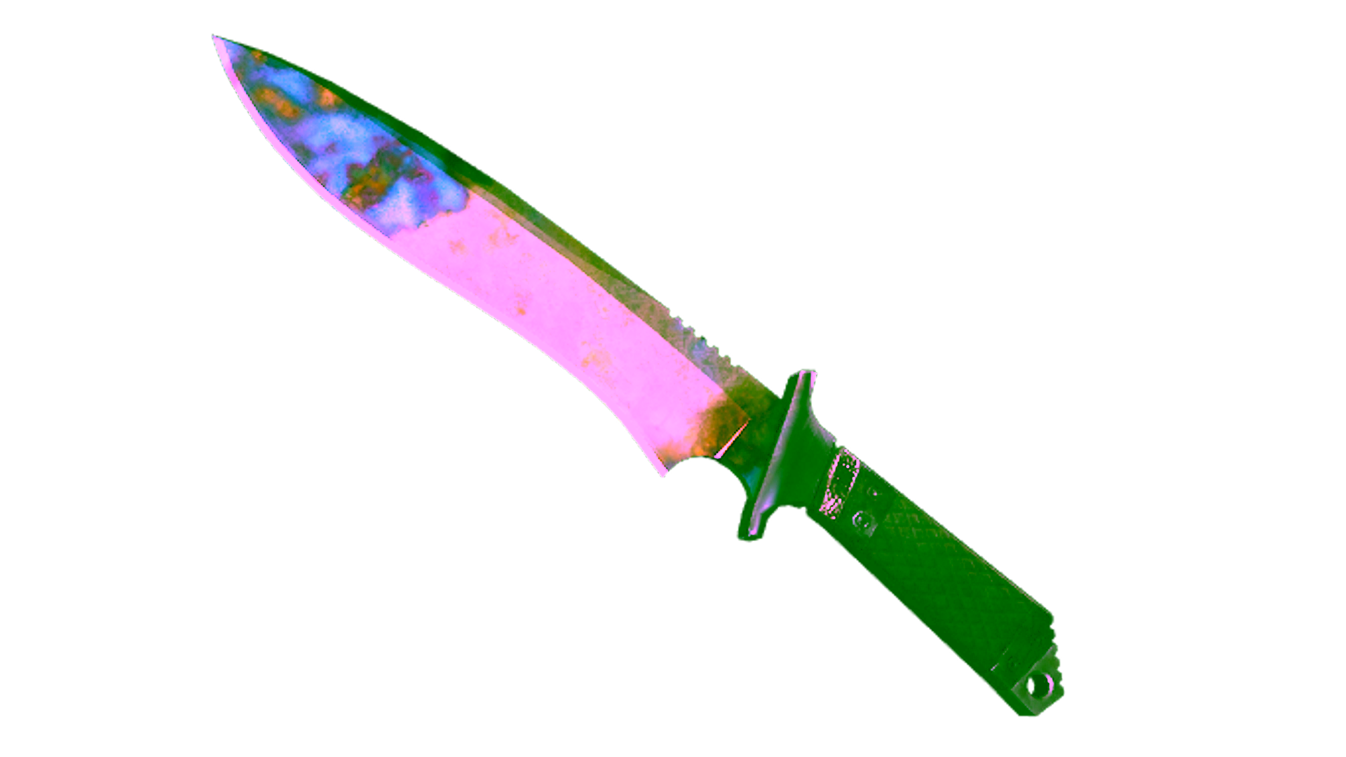 Display for ★ StatTrak™ Classic Knife | Case Hardened (Well-Worn)