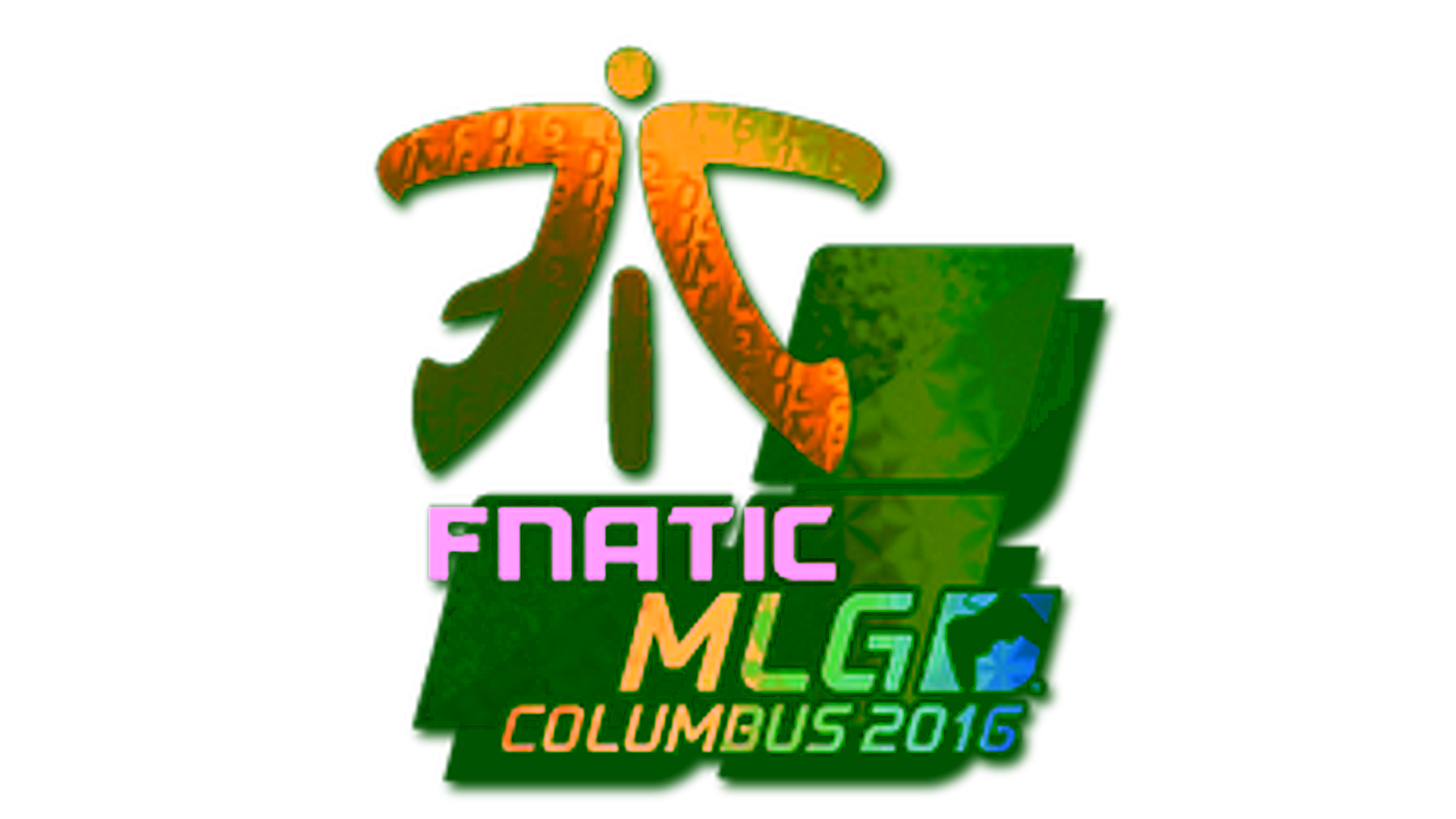 Display for Sticker | Fnatic (Holo) | MLG Columbus 2016