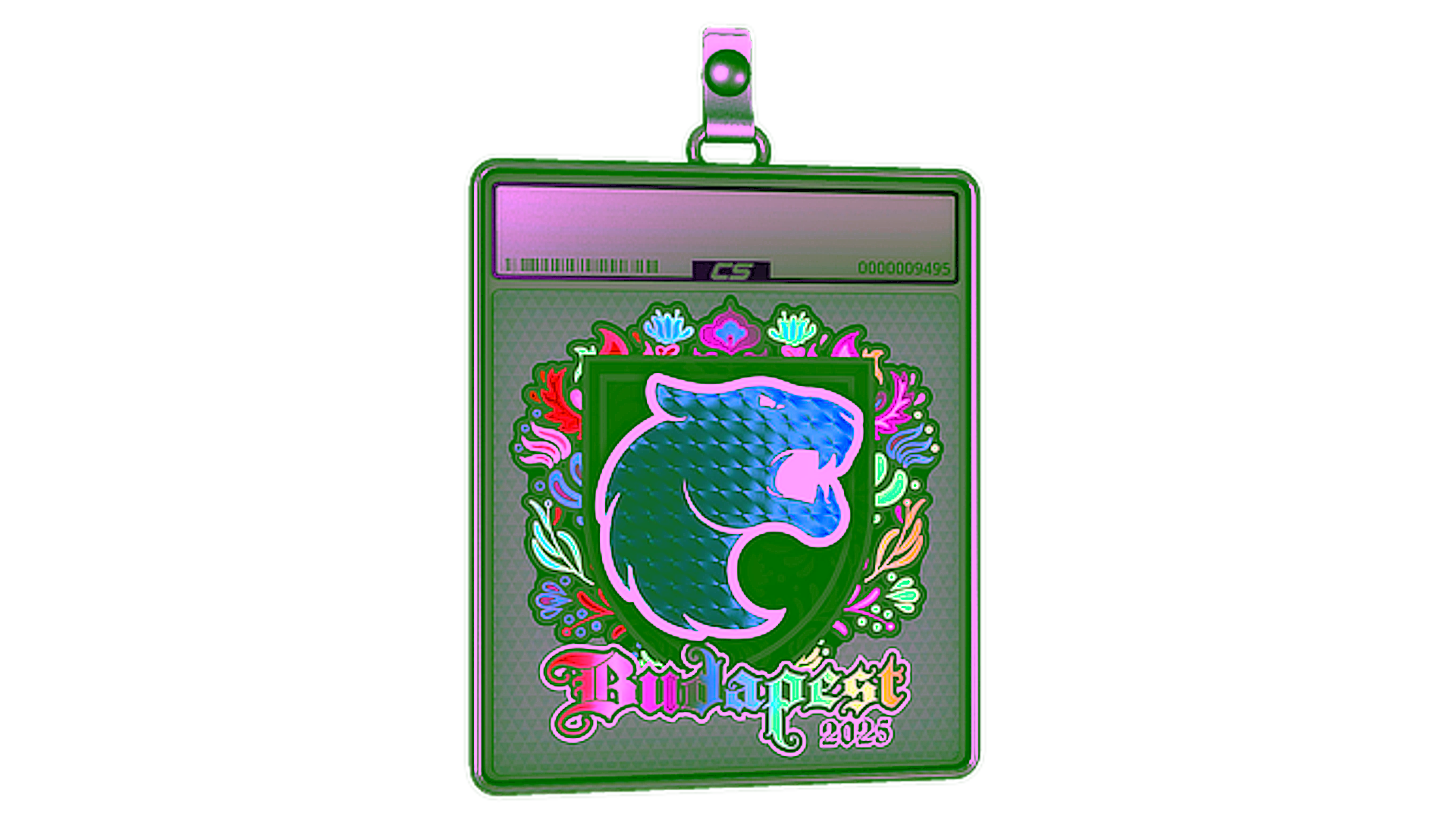 Display for Sticker Slab | FURIA (Holo) | Budapest 2025