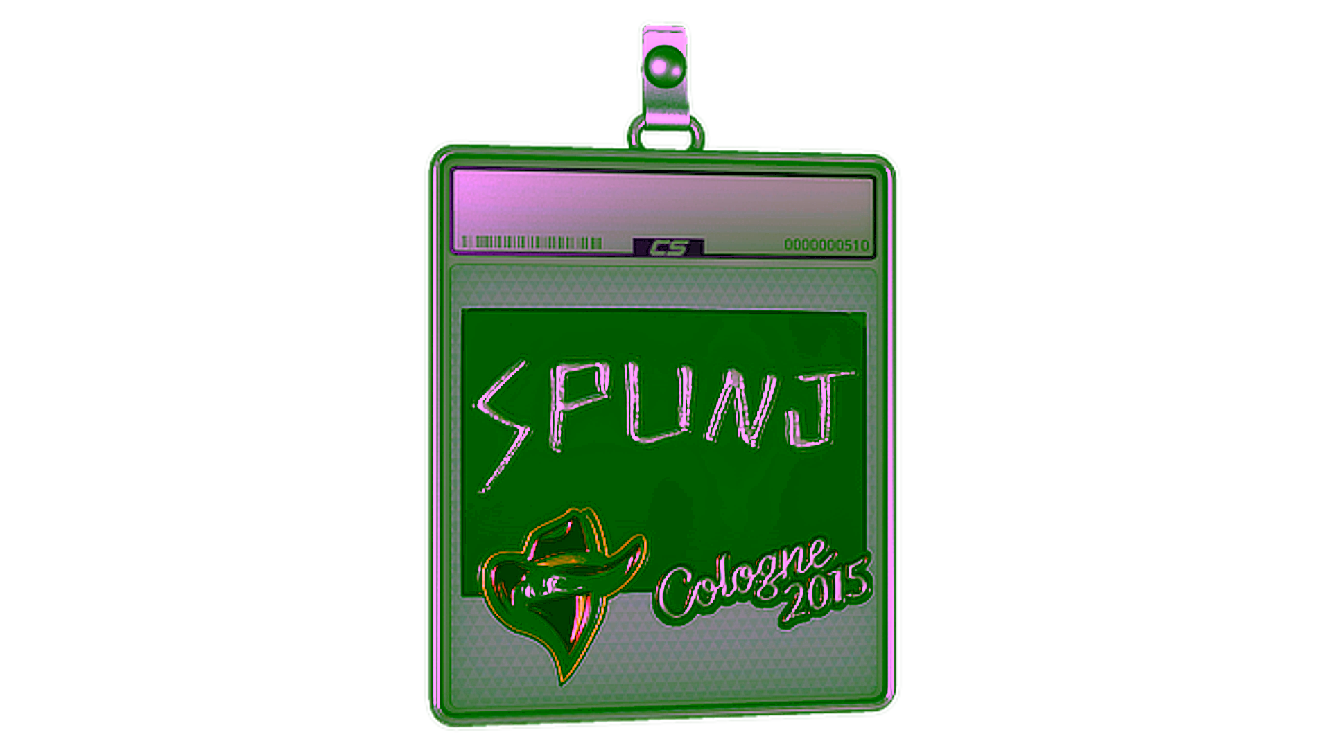 Rodyti Sticker Slab | SPUNJ (Foil) | Cologne 2015