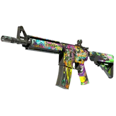 M4A4 | In Living Color (Battle-Scarred)