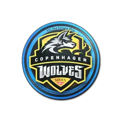 Sticker Copenhagen Wolves Cologne 2014