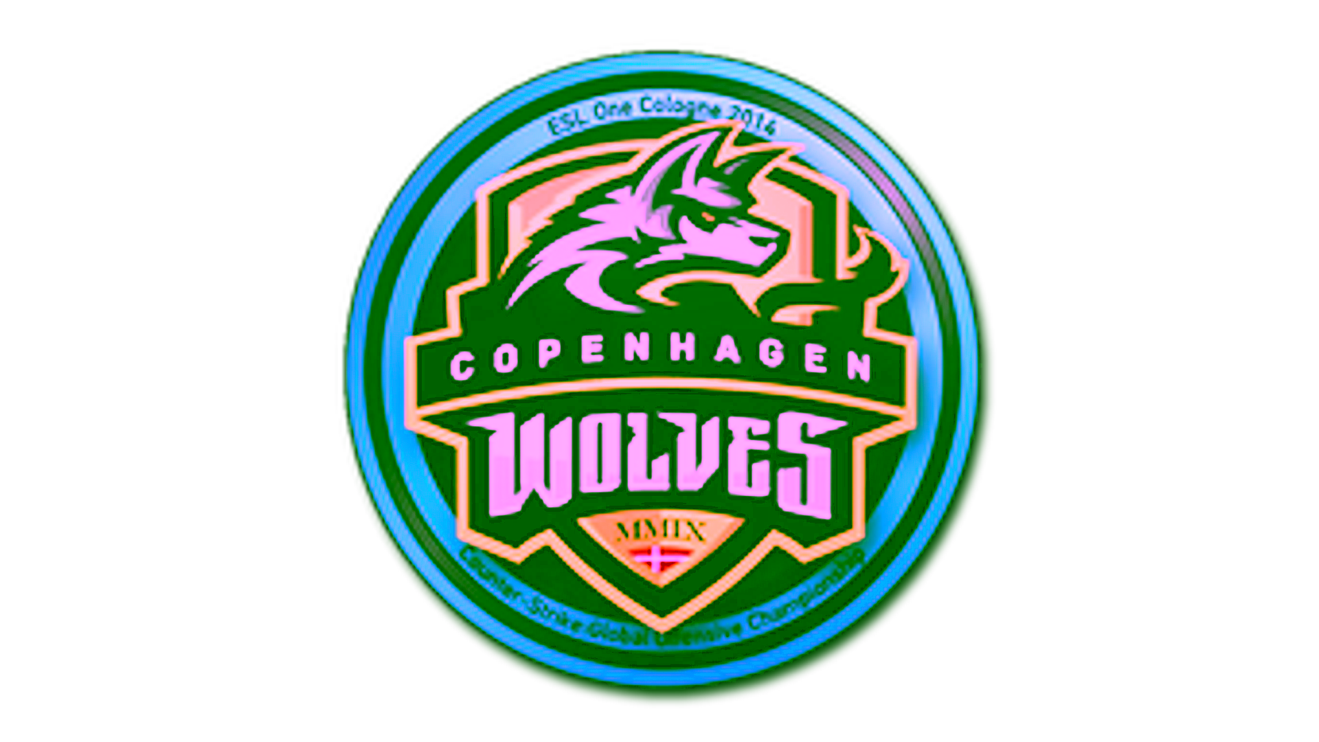Display for Sticker | Copenhagen Wolves | Cologne 2014