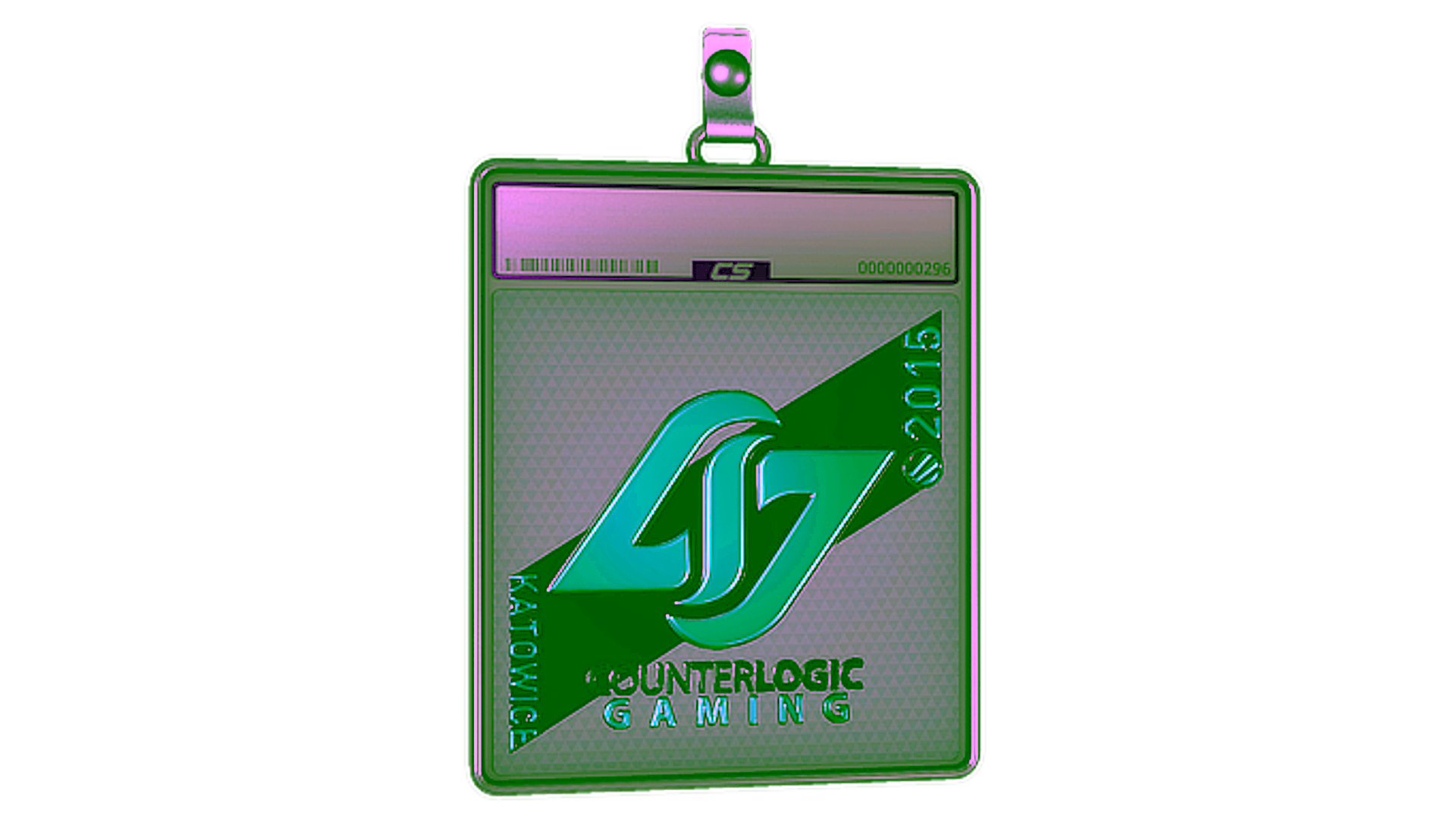 Display for Sticker Slab | Counter Logic Gaming (Foil) | Katowice 2015