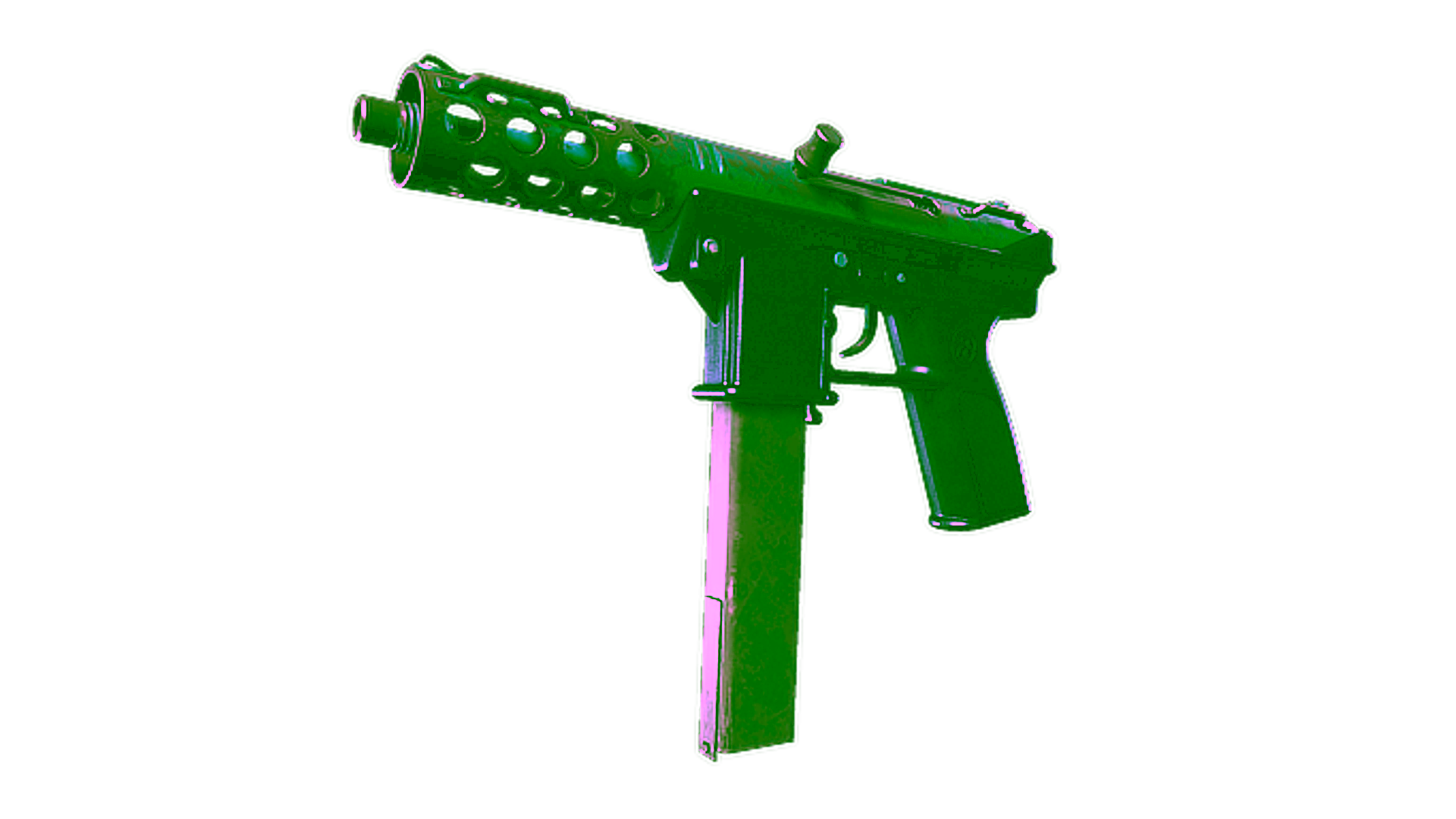 Display for Souvenir Tec-9 | Blue Blast (Battle-Scarred)