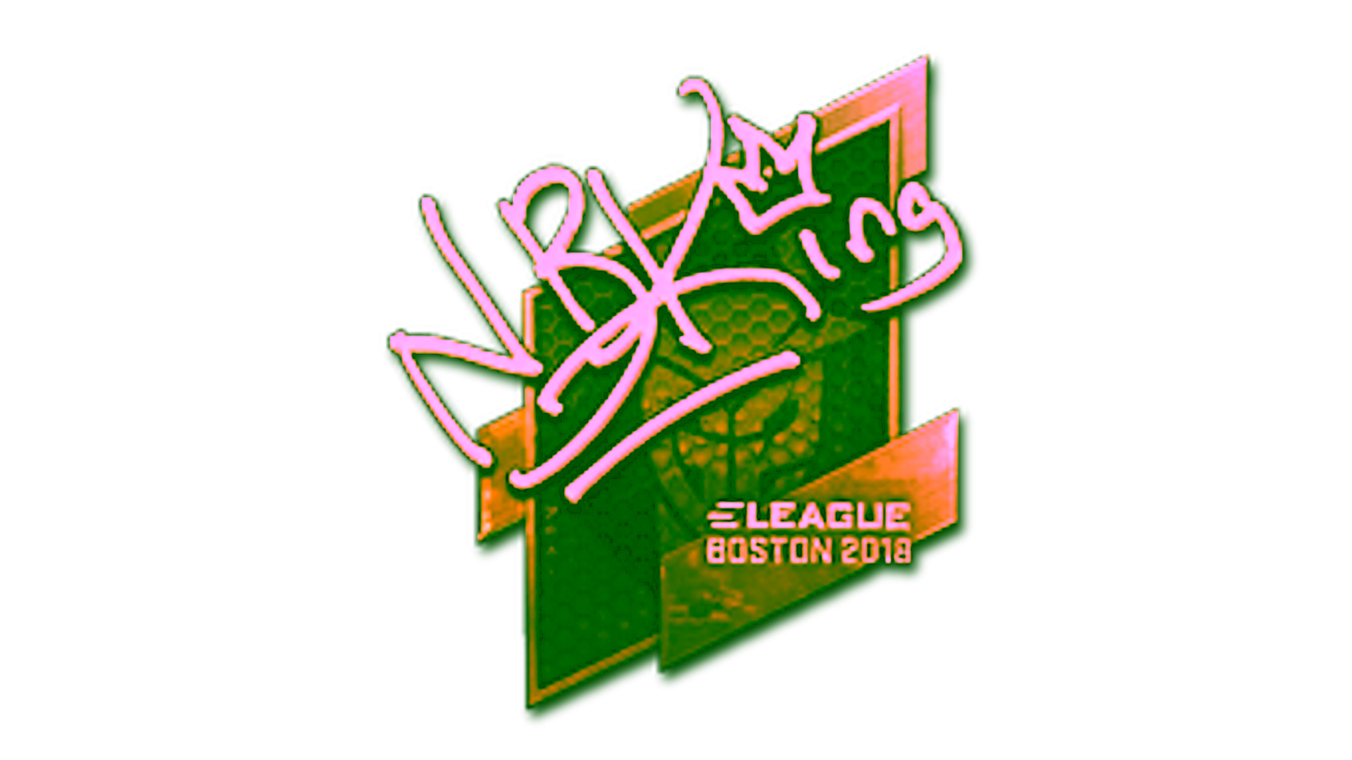 Exibição para Sticker | NBK- (Gold) | Boston 2018