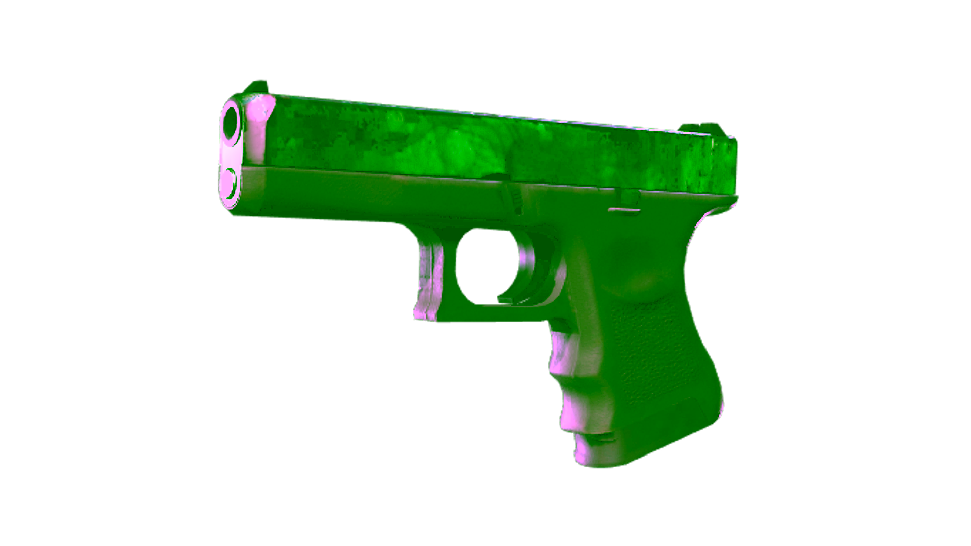 Display for Souvenir Glock-18 | Gamma Doppler Emerald (Battle-Scarred)