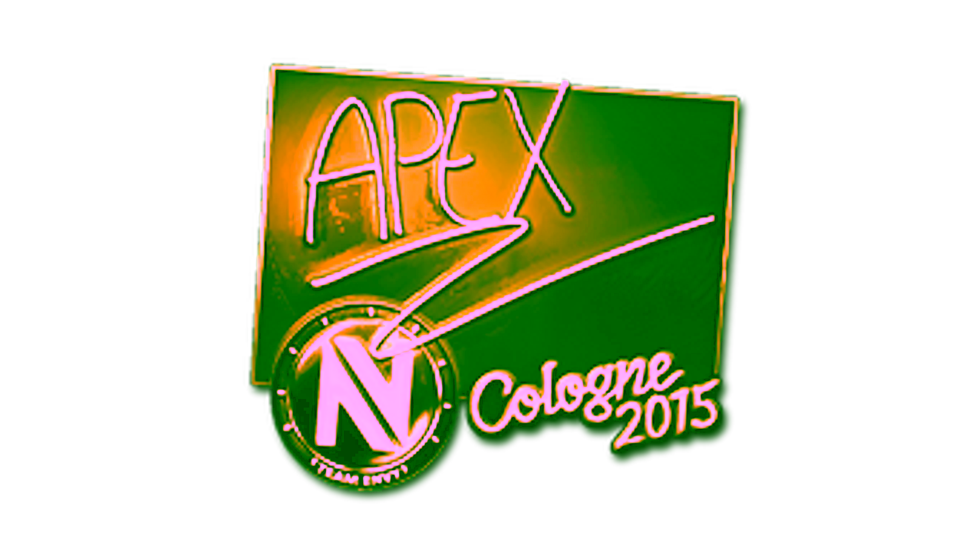 Rodyti Sticker | apEX (Gold) | Cologne 2015