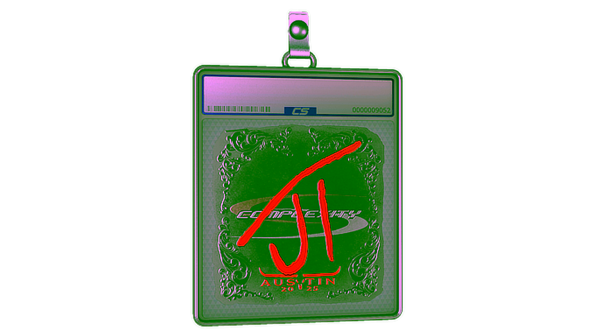 Affichage pour Sticker Slab | JT (Foil) | Austin 2025