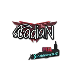 Sticker cadiaN Stockholm 2021