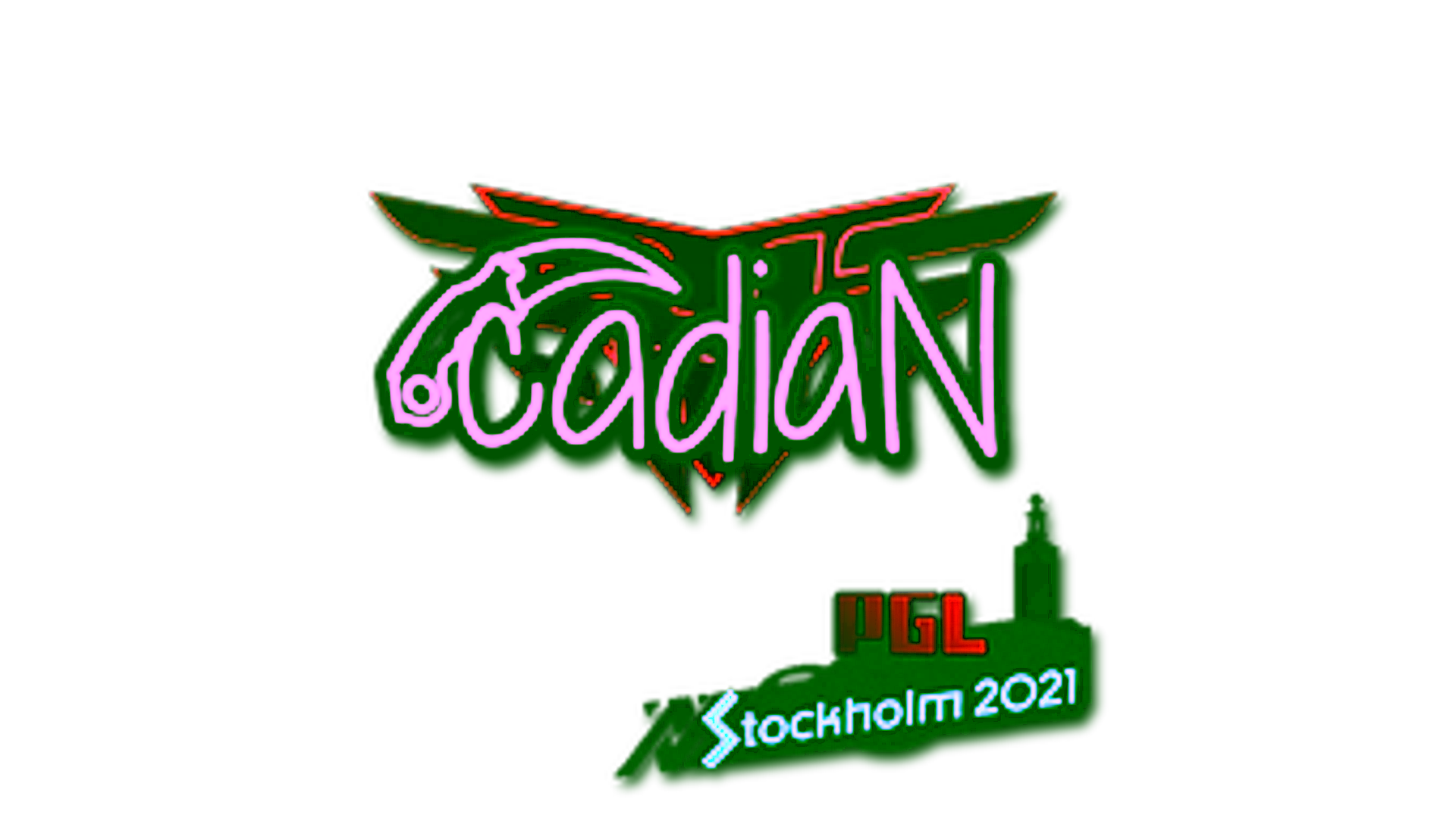 Exibição para Sticker | cadiaN | Stockholm 2021