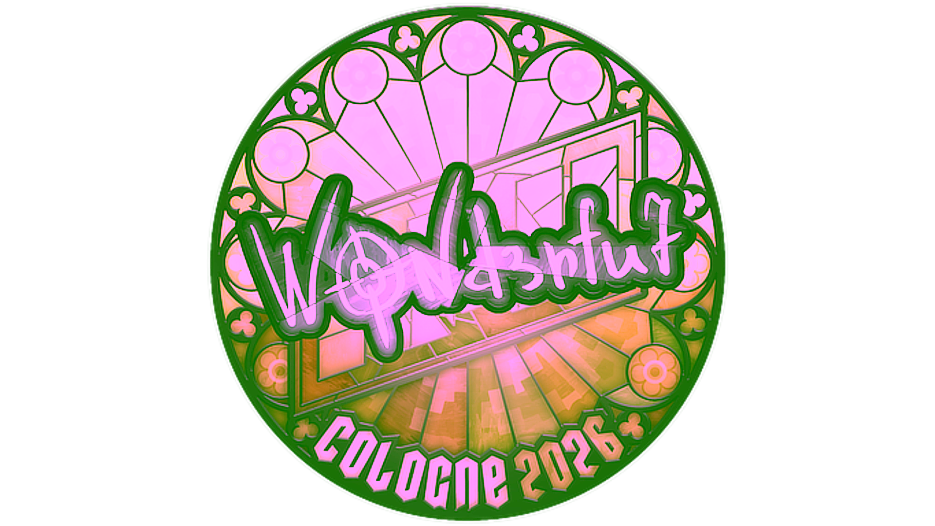 Mostrar para Sticker | w0nderful | Cologne 2026