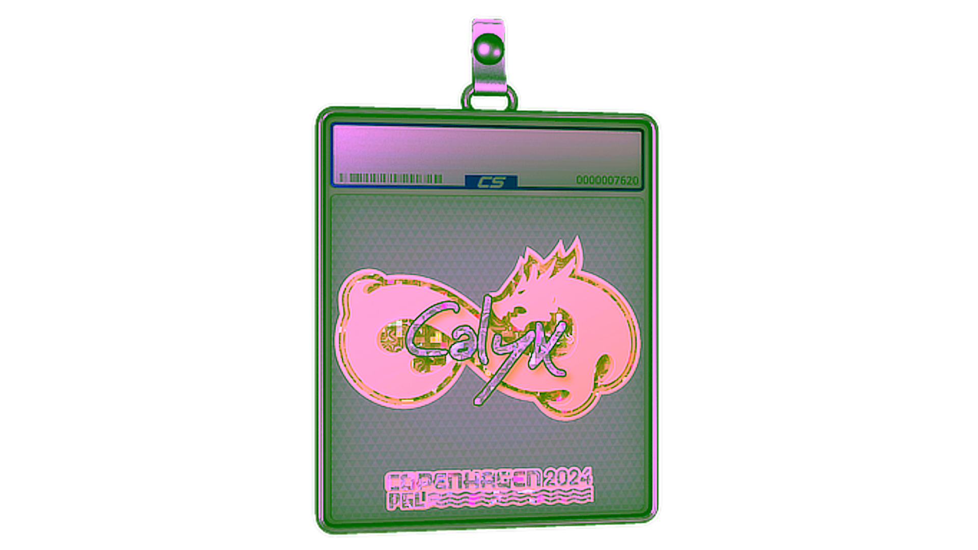 Display for Sticker Slab | Calyx (Glitter) | Copenhagen 2024