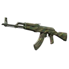 AK-47 | Jungle Spray (Well-Worn)