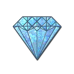 Blue Gem (Glitter)