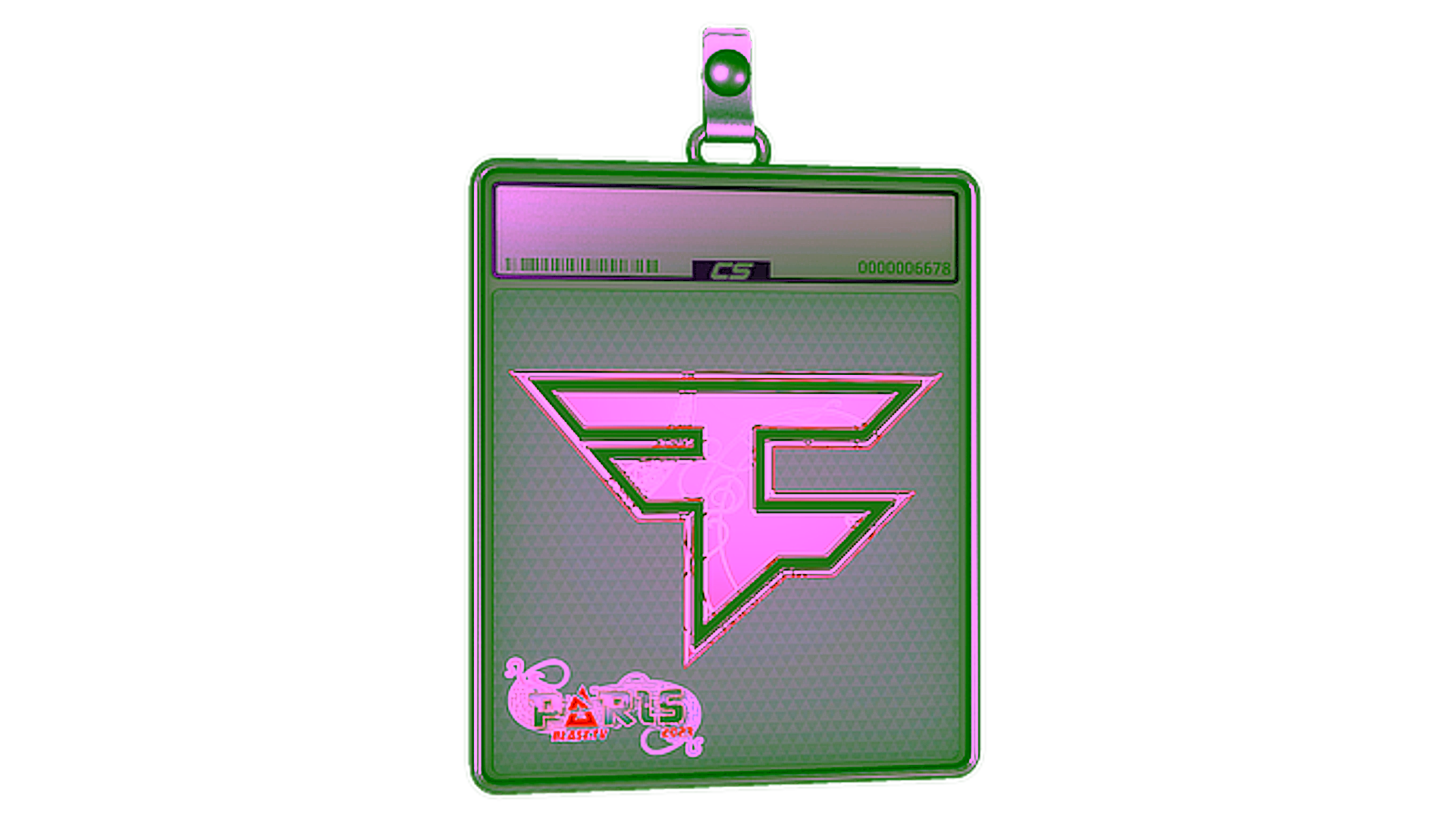 Display for Sticker Slab | FaZe Clan (Holo) | Paris 2023