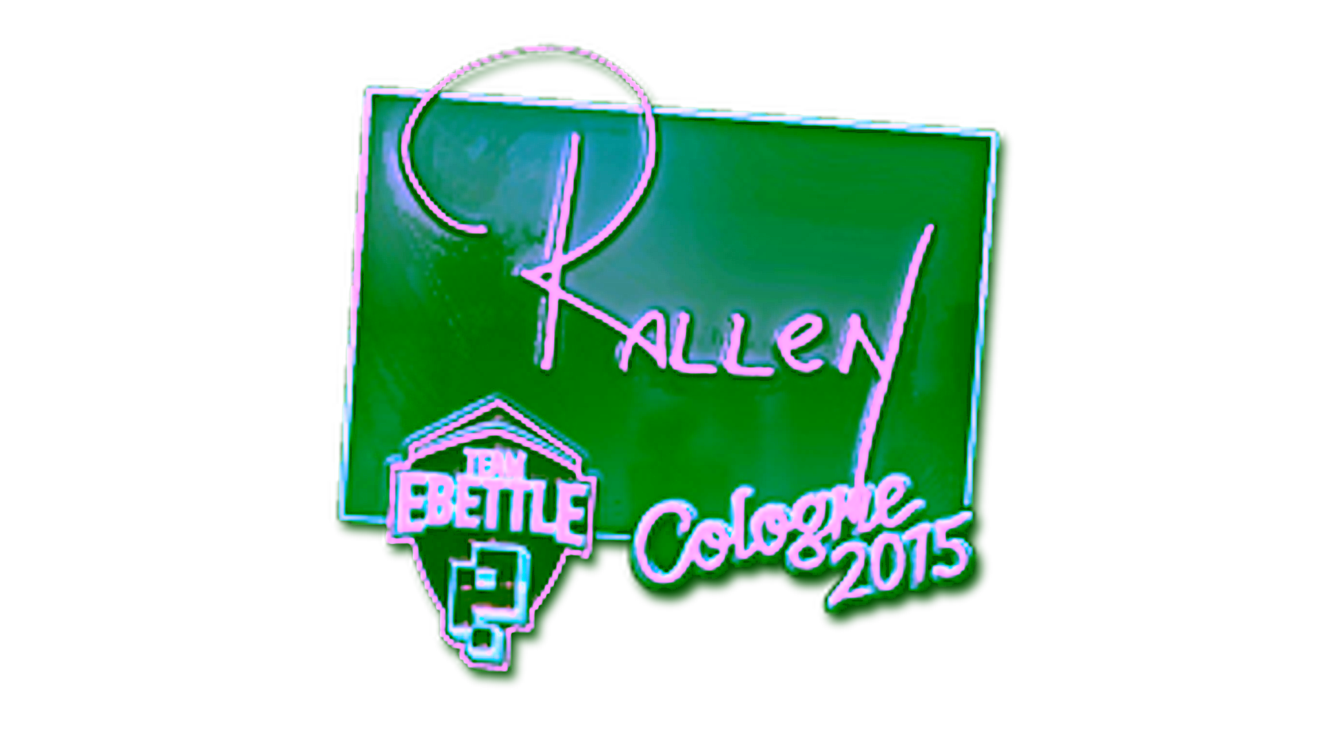 Anzeige für Sticker | rallen (Foil) | Cologne 2015