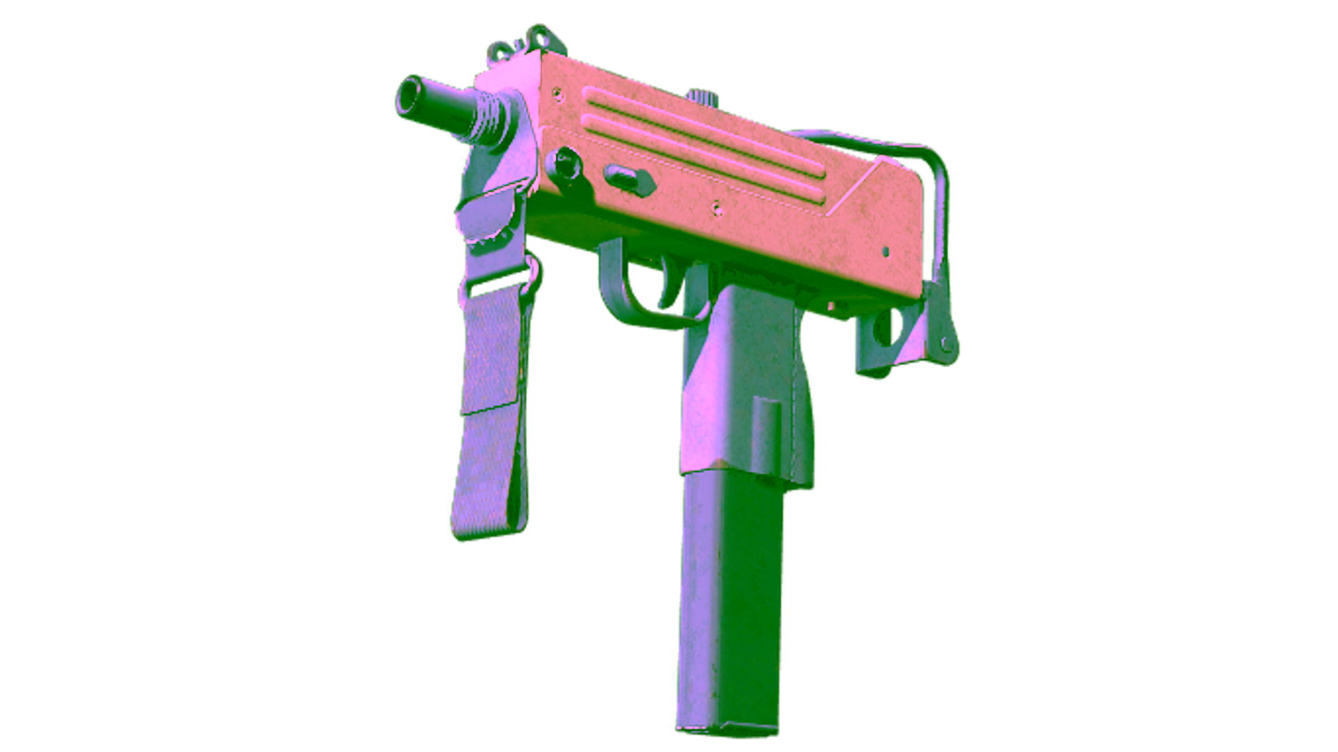 Display for MAC-10 | Tornado (Well-Worn)
