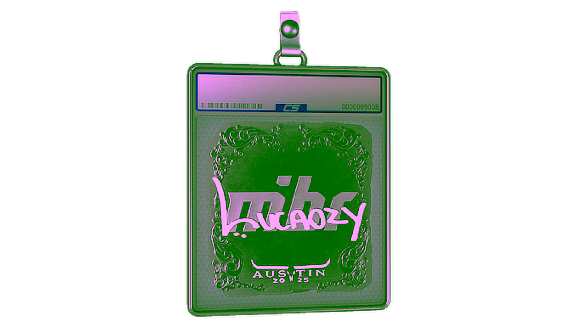 Display for Sticker Slab | Lucaozy (Foil) | Austin 2025