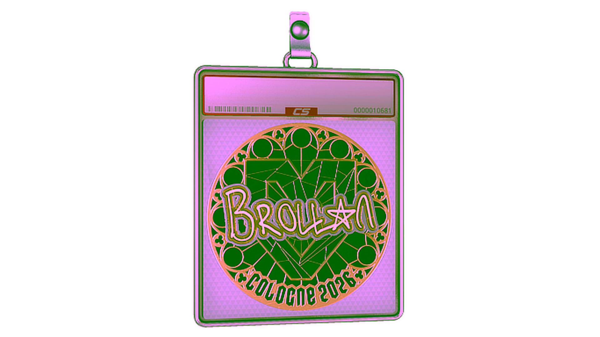 Display for Sticker Slab | Brollan (Gold) | Cologne 2026