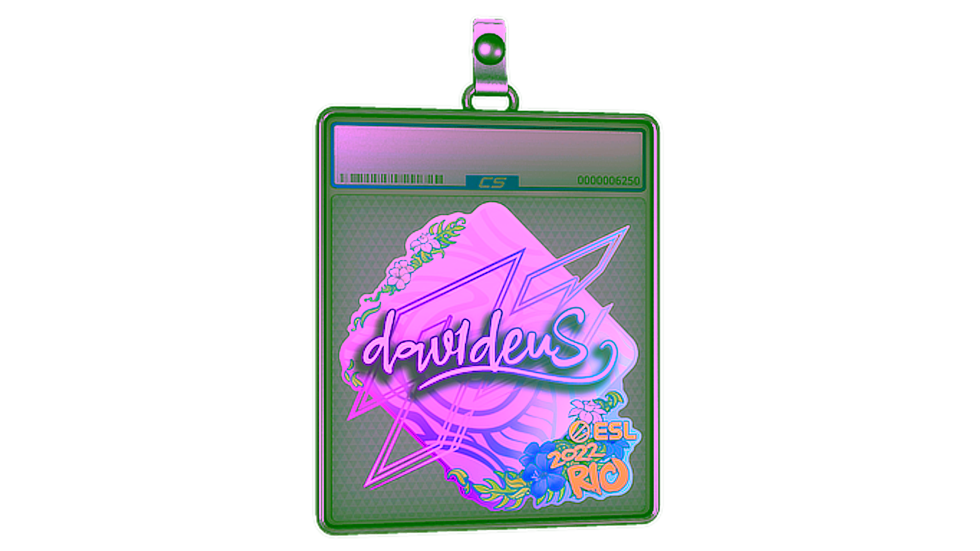 Display for Sticker Slab | dav1deuS | Rio 2022