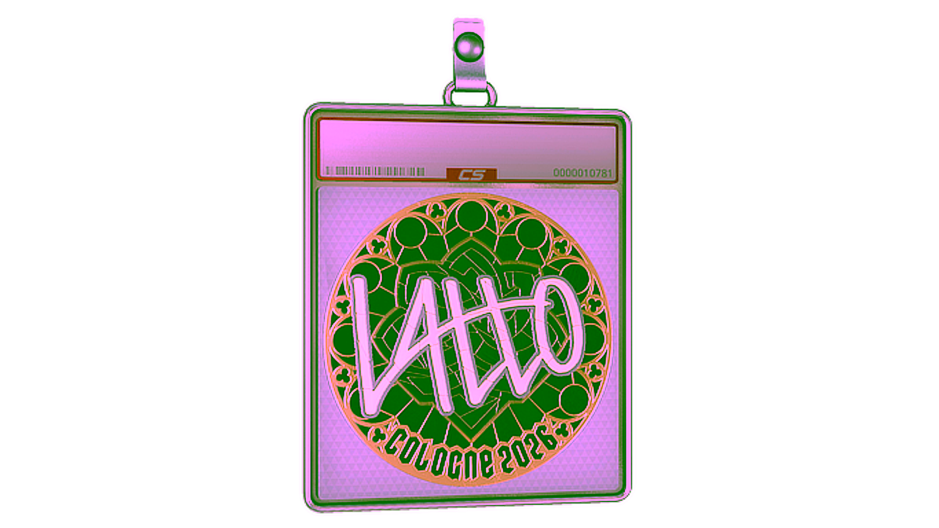 Display for Sticker Slab | latto (Gold) | Cologne 2026