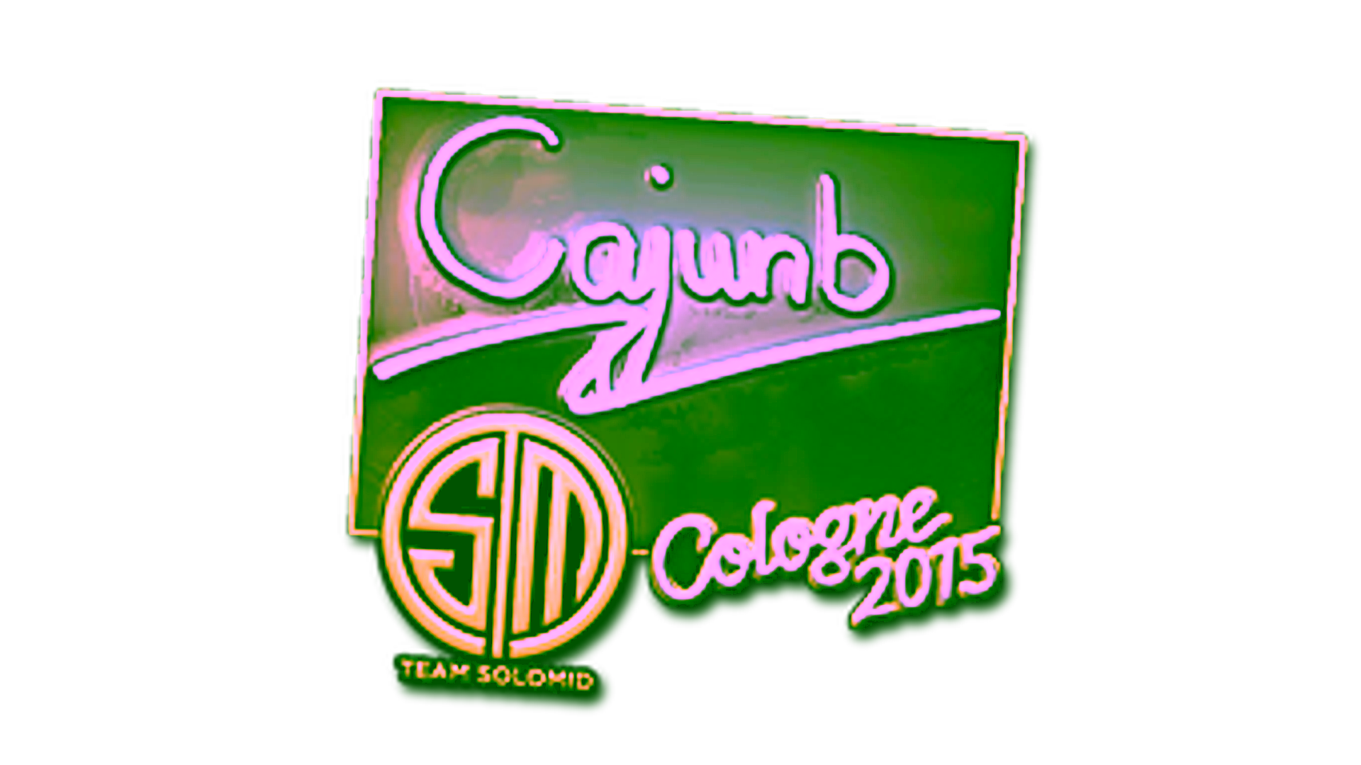 Display for Sticker | cajunb (Foil) | Cologne 2015
