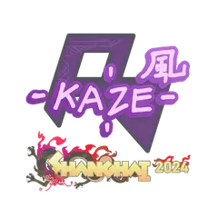 Sticker Kaze Shanghai 2024