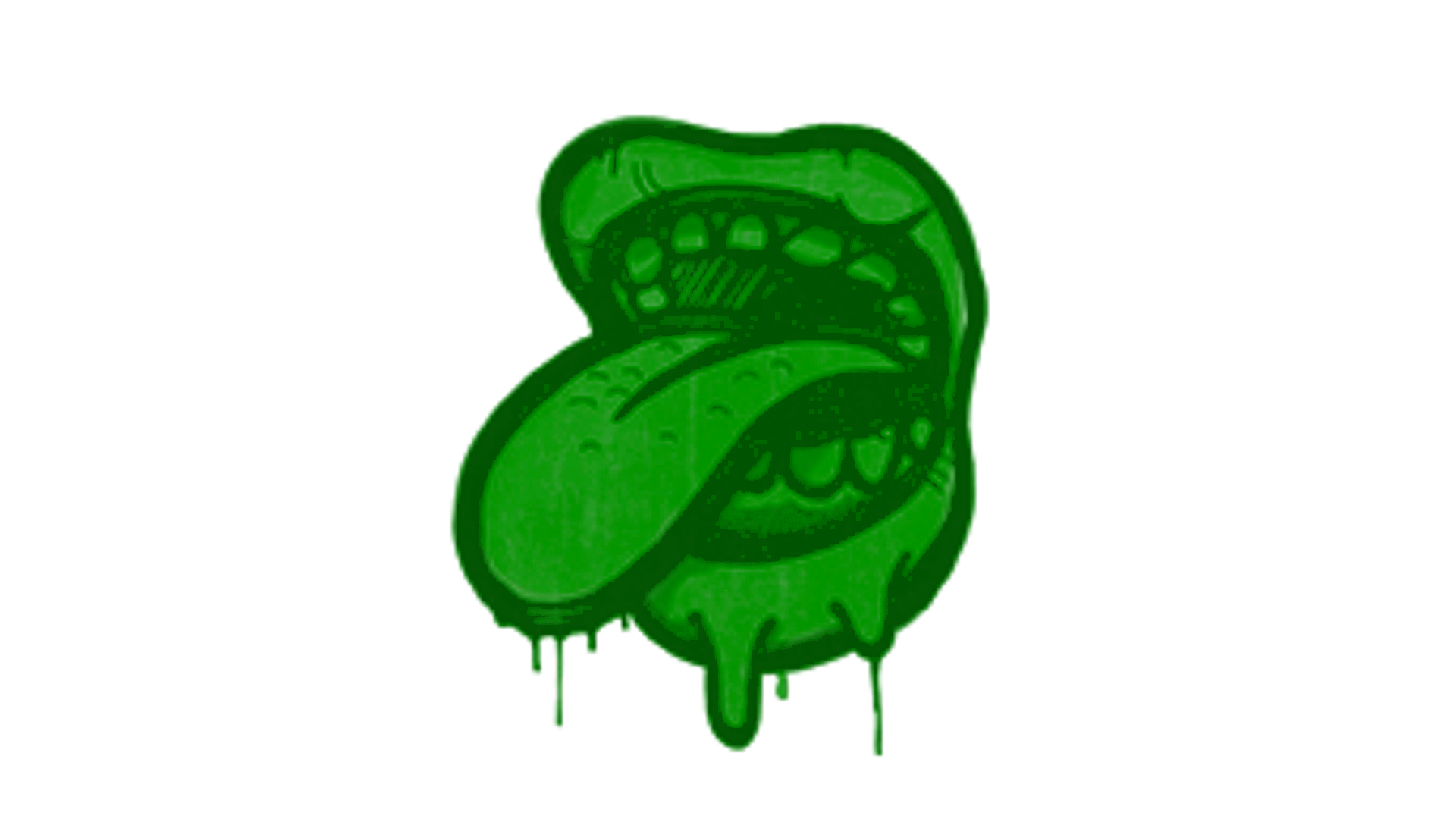 Display for Sealed Graffiti | Eat It (Jungle Green)