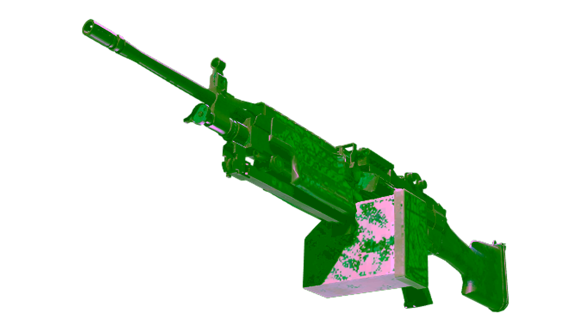 Display for M249 | Shipping Forecast (Battle-Scarred)