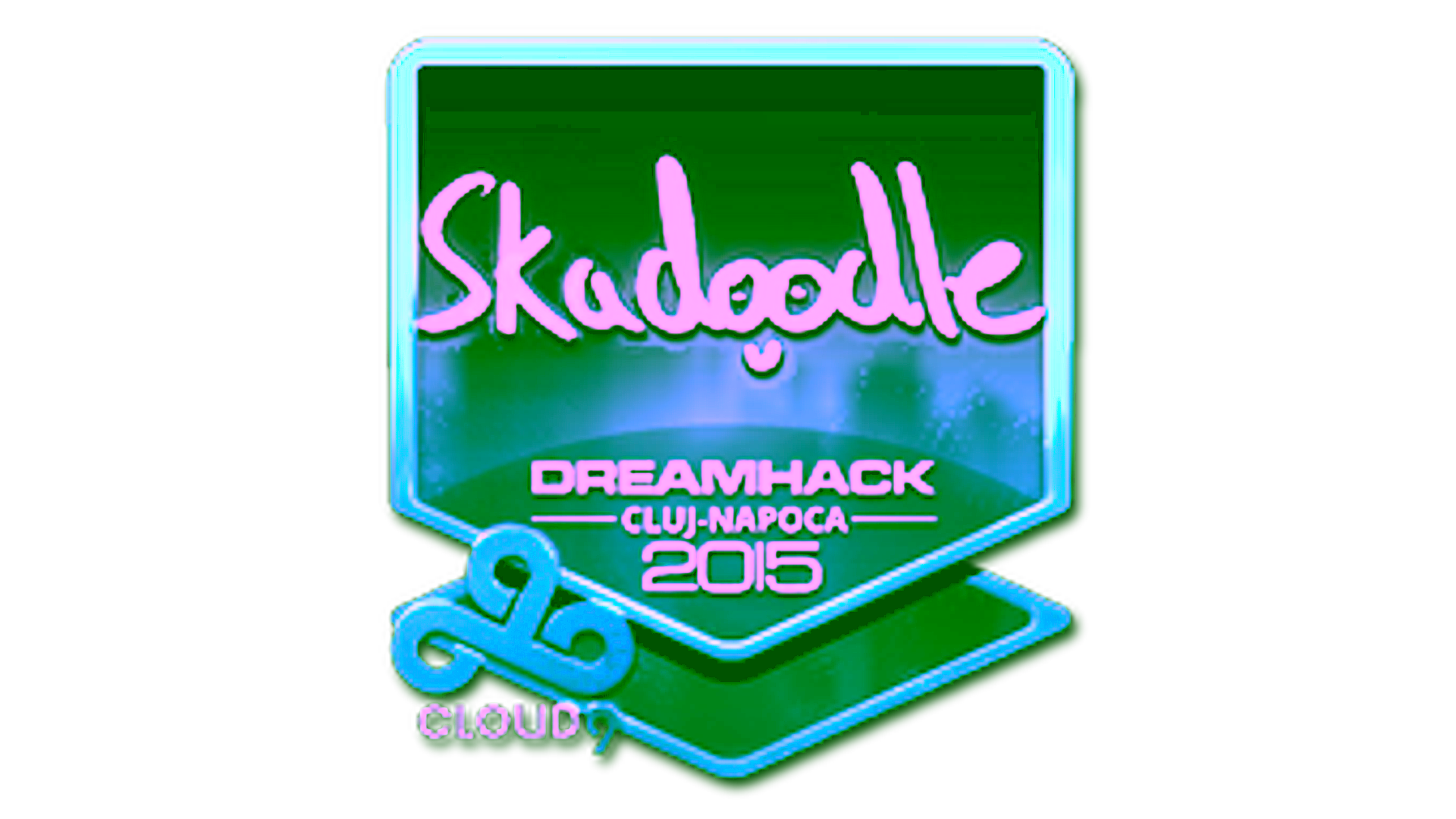 Display for Sticker | Skadoodle (Foil) | Cluj-Napoca 2015